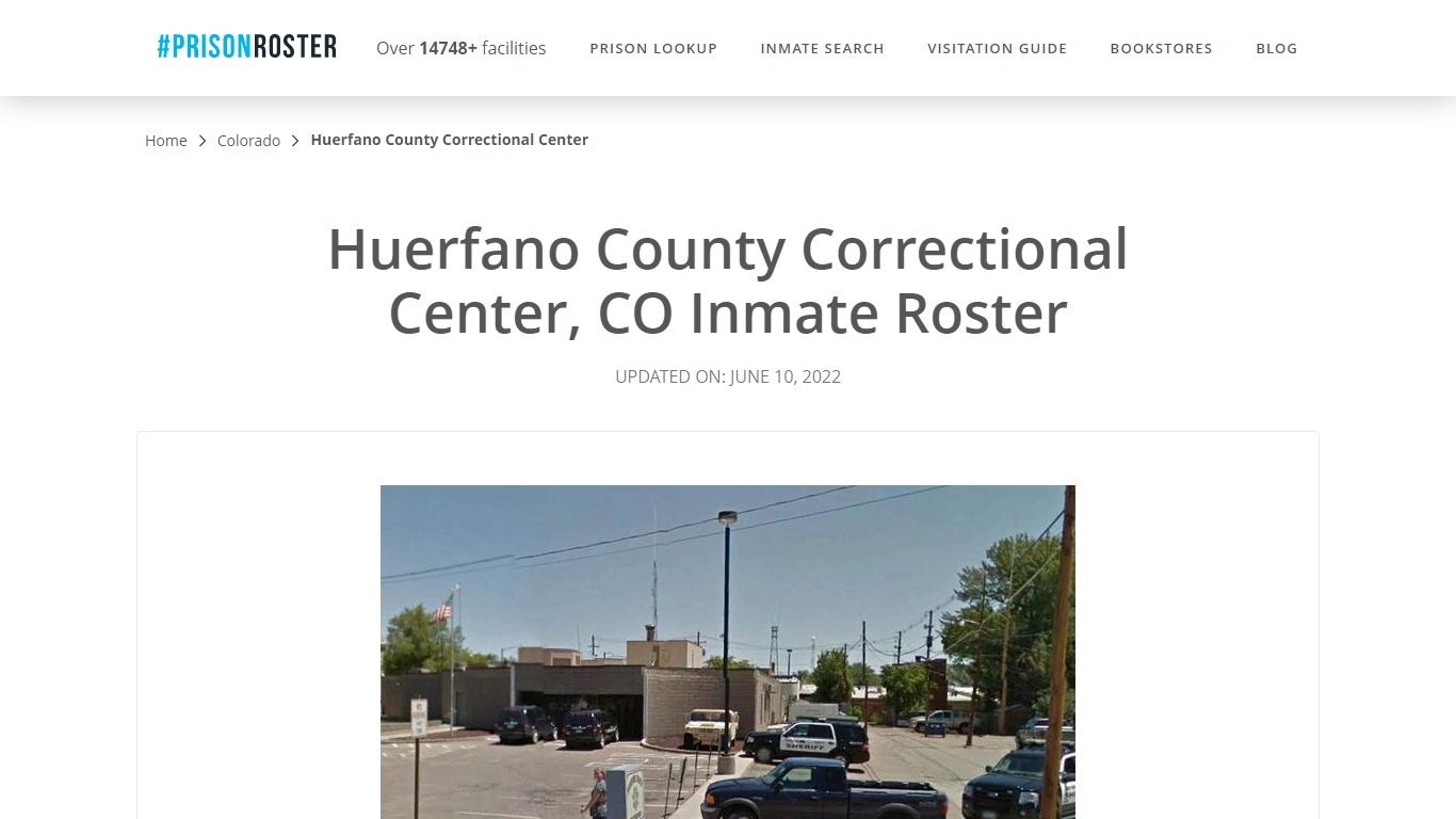 Huerfano County Correctional Center, CO Inmate Roster