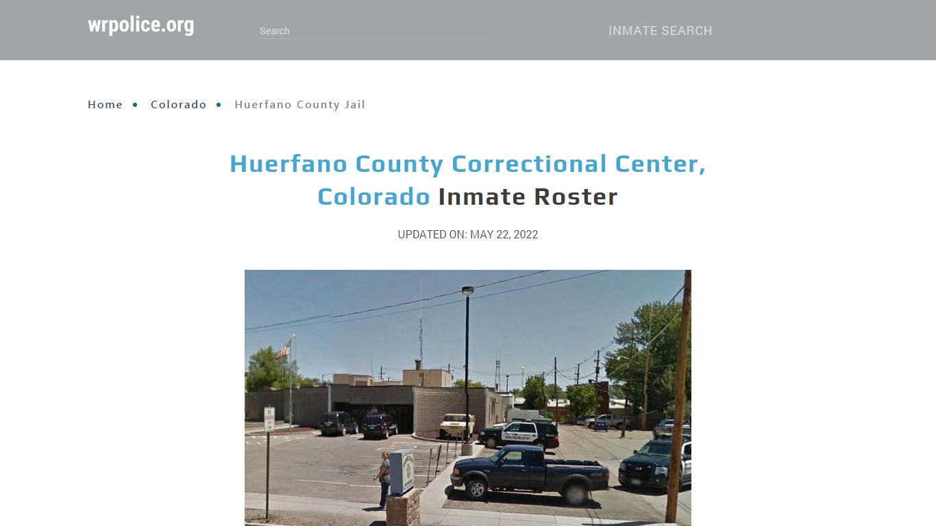 Huerfano County Correctional Center, Colorado - Inmate Locator